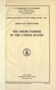 Cover of Fifteenth census of the United States by United States. Bureau of the Census