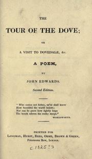 Front cover of The tour of the Dove by John Edwards