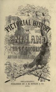Cover of A pictorial history of England by Samuel G. Goodrich