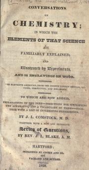 Front cover of Conversations on chemistry by Jane Haldimand Marcet
