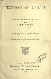 Front cover of Textbook of zoology by H. G. Wells