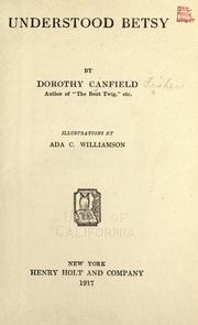 Front cover of Understood Betsy by Dorothy Canfield Fisher