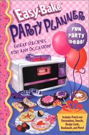 Cover of Easy Bake Party Planner by Unknown