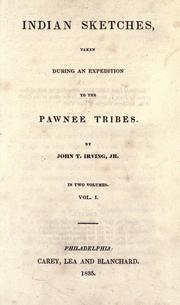 Front cover of Indian sketches by John Treat Irving