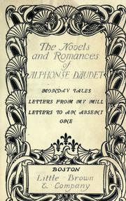 Cover of Contes du lundi by Alphonse Daudet