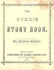 Cover of The girl's story book by Francis C. Woodworth
