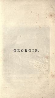 Cover of Georgie by Jacob Abbott