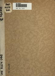 Front cover of The Son of Man by B. Russell Herts