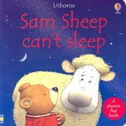 Cover of Sam Sheep Can't Sleep by Phil Roxbee Cox