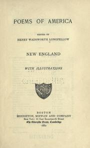 Front cover of Poems of America by Henry Wadsworth Longfellow