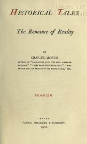 Cover of Historical tales by Charles Morris