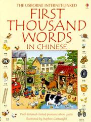 Front cover of First Thousand Words in Chinese by Heather Amery