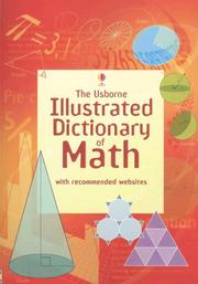 Front cover of The Usborne illustrated dictionary of math by Tori Large