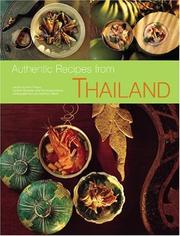 Front cover of Authentic recipes from Thailand by Steve Krauss