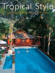 Cover of Tropical style by Gillian Beal