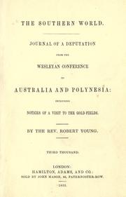 Cover of The southern world by Young, Robert