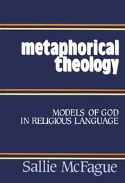 Cover of Metaphorical theology by Sallie McFague