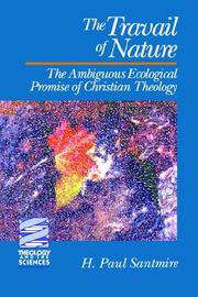 Cover of The travail of nature by H. Paul Santmire