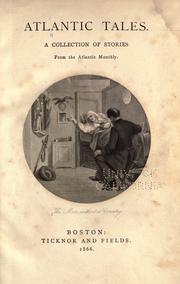 Cover of Atlantic tales by Fitz Hugh Ludlow Memorial Library