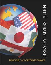 Front cover of Principles of Corporate Finance by Myers