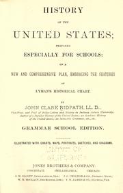 Cover of History of the United States by John Clark Ridpath