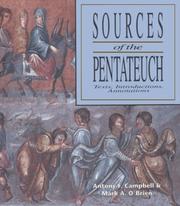 Cover of Sources of the Pentateuch by Antony F. Campbell