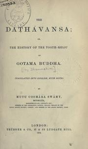 Cover of The Dathávansa by Unknown