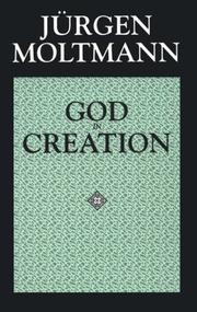 Front cover of Gott in der Schöpfung by Jürgen Moltmann