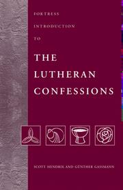 Front cover of Fortress introduction to the Lutheran confessions by Günther Gassmann