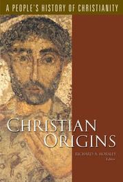 Front cover of Christian origins by Richard A. Horsley