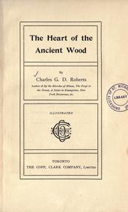 Front cover of The heart of the ancient wood by Charles G. D. Roberts