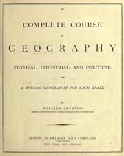 Front cover of A complete course in geography by William Swinton