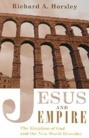 Front cover of Jesus and empire by Richard A. Horsley
