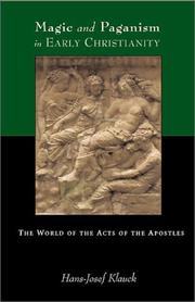 Cover of Magic and Paganism in Early Christianity by Hans-Josef Klauck