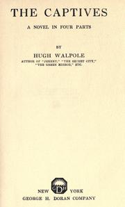 Cover of The captives by Hugh Walpole