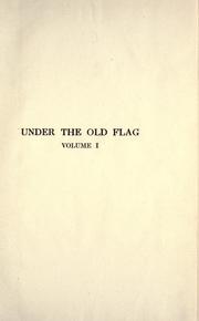 Cover of Under the old flag by James Harrison Wilson
