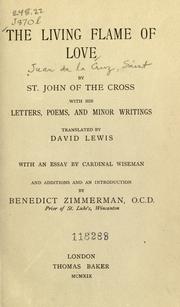 Cover of Llama de amor viva by John of the Cross