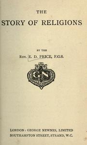 Front cover of The story of religions by E. D. Price