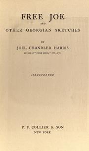 Front cover of Free Joe by Joel Chandler Harris