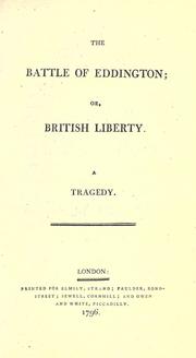 Front cover of The battle of Eddington by John Penn