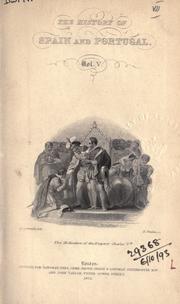 Front cover of History of Spain and Portugal by S. A. Dunham