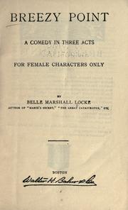 Cover of Breezy Point by Belle Marshall Locke