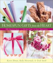 Front cover of Homespun gifts from the heart by Karen Ehman