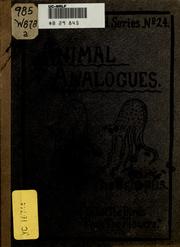 Front cover of Animal Analogues by Wood, Robert Williams