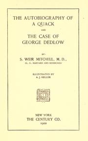 Front cover of The autobiography of a quack by S. Weir Mitchell