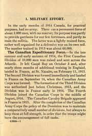 Front cover of Canada's part in the great war by Canada. Department of Public Information