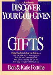 Front cover of Discover your God-given gifts by Don Fortune
