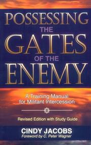 Cover of Possessing the gates of the enemy by Cindy Jacobs