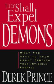 Cover of They shall expel demons by Derek Prince