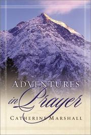 Cover of Adventures in Prayer by Catherine Marshall